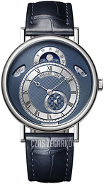 Breguet Classique Niebieski/Skóra Ø39 mm 7337BB-Y5-9VU