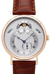 Breguet Classique Srebrny/Skóra Ø39 mm 7337BR-1E-9V6
