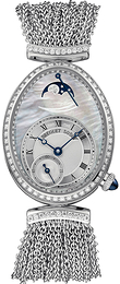 Breguet Reine De Naples Czarny/18 karatowe białe złoto Ø28.45 mm 8908BB-5T-J70-D0DD