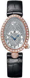 Breguet Reine De Naples Zestaw diamentów/Skóra Ø24.95 mm 8928BR-8D-944-DD0D3L