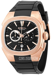 Breil Milano Czarny/Guma Ø44 mm BW0309