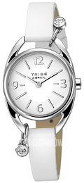 Breil Tribe Biały/Skóra Ø28 mm EW0109
