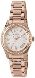 Breil Tribe Biały/Stal w kolorze różowego złota Ø32 mm EW0271
