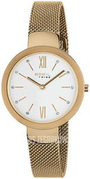 Breil Tribe Biały/Stal w odcieniu złota Ø32 mm EW0429