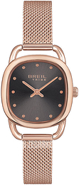 Breil Tribe Czarny/Stal w kolorze różowego złota Ø28 mm EW0540