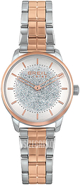 Breil Tribe Srebrny/Stal w kolorze różowego złota Ø32 mm EW0542