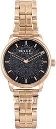Breil Tribe Czarny/Stal w kolorze różowego złota Ø32 mm EW0543