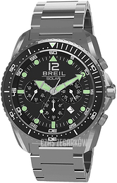 Breil Czarny/Stal Ø43 mm TW1752