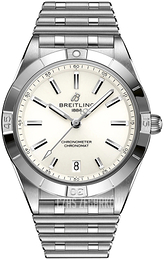 Breitling Chronomat Automatic 36 Biały/Stal Ø36 mm A10380101A3A1