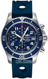 Breitling Superocean Chronograph Niebieski/Guma Ø42 mm A13311D1-C936-229S-A18S.1