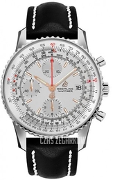 Breitling Navitimer 01 Srebrny/Skóra Ø41 mm A13324121G1X2
