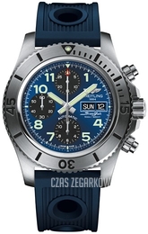 Breitling Superocean Chronograph Steelfish Niebieski/Guma Ø44 mm A13341C3-C893-211S-A20DSA.2