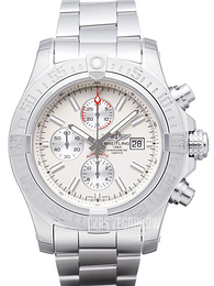 Breitling Super Avenger II Chronograph Kremowy/Stal Ø48 mm A1337111.G779.168A