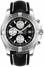 Breitling Colt Chronograph Automatic Czarny/Skóra Ø44 mm A13388111B1X1