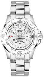 Breitling Superocean Ii 36 Biały/Stal Ø36 mm A17312D21A1A1