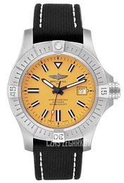 Breitling Avenger Ii Seawolf Żółty/Skóra Ø45 mm A17319101I1X2