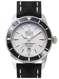 Breitling Superocean Heritage 46 Srebrny/Skóra Ø46 mm A1732024-G642-441X-A20BA.1