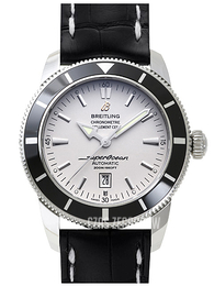 Breitling Superocean Heritage 46 Srebrny/Skóra Ø46 mm A1732024-G642-760P-A20BA.1