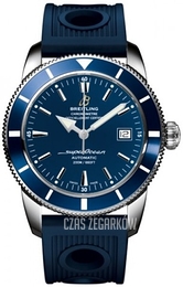 Breitling Superocean Heritage 42 Niebieski/Guma Ø42 mm A1732116-C832-211S-A20D.2
