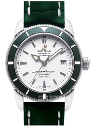 Breitling Superocean Heritage 42 Srebrny/Skóra Ø42 mm A1732136-G717-748P-A20BA.1