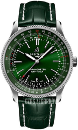 Breitling Navitimer Automatic 41 Zielony/Skóra Ø41 mm A17326361L1P1