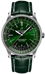 Breitling Navitimer Automatic 41 Zielony/Skóra Ø41 mm A17326361L1P2
