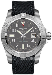 Breitling Avenger Ii Seawolf Szary/Skóra Ø45 mm A1733110-F563-109W-A20BASA.1