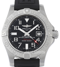 Breitling Avenger II Seawolf Czarny/Guma Ø45 mm A17331101B1S1