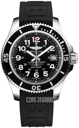 Breitling Superocean Ii 42 Czarny/Guma Ø42 mm A17365C91B1S2