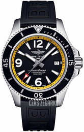 Breitling Superocean Automatic 42 Czarny/Guma Ø42 mm A17366D71B1S1