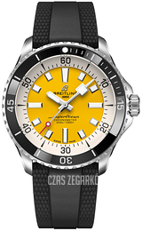 Breitling Superocean Automatic 42 Żółty/Guma Ø42 mm A17375211I1S1