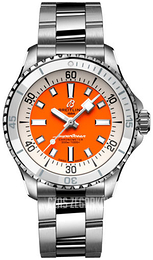 Breitling Superocean Automatic 36 Pomarańczowy/Stal Ø36 mm A17377211O1A1