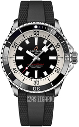 Breitling Superocean Automatic 46 Czarny/Guma Ø46 mm A17378211B1S1