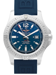 Breitling Colt 44 Automatic Niebieski/Guma Ø44 mm A1738811-C906-158S-A20S.1