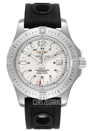 Breitling Colt 44 Automatic Srebrny/Guma Ø44 mm A1738811-G791-200S-A20D.2