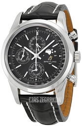 Breitling Transocean Chronograph Czarny/Skóra Ø43 mm A1931012-BB68-743P-A20BA.1