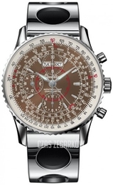 Breitling Montbrillant Datora Brązowy/Stal Ø43 mm A2133012-Q509-222A
