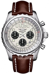 Breitling Prof. Chronospace Srebrny/Skóra Ø46 mm A2336035-G718-443X-A20BASA.1