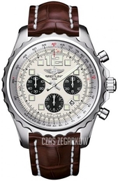 Breitling Prof. Chronospace Srebrny/Skóra Ø46 mm A2336035-G718-756P-A20BASA.1