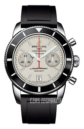 Breitling Superocean Heritage Chrono 44 Srebrny/Guma Ø44 mm A2337024.G753.131S.A20S.1