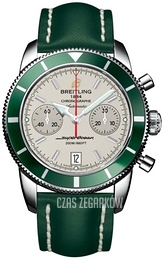 Breitling Superocean Heritage Chrono 44 Srebrny/Skóra Ø44 mm A2337036-G753-189X-A20BA.1