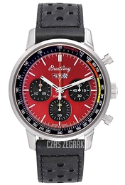 Breitling Premier Top Time Czerwony/Skóra Ø42 mm A25310241K1X1