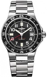 Breitling Superocean GMT Czarny/Stal Ø41 mm A3238011-BA38-148A