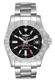 Breitling Avenger II GMT Czarny/Stal Ø43 mm A3239011.BC35.170A