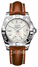 Breitling Galactic 36 Biały/Skóra Ø36 mm A3733012.A716.412X.A16BA.1