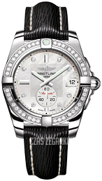 Breitling Galactic 36 Automatic Biały/Skóra Ø36 mm A3733053-A717-213X-A16BA.1
