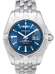 Breitling Galactic 41 Niebieski/Stal Ø41 mm A49350L2-C806-366A
