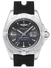 Breitling Galactic 41 Szary/Guma Ø41 mm A49350L2-F549-202S-A18D.2