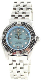 Breitling Callistino Niebieski/Stal Ø28 mm A7234512-C562