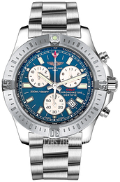 Breitling Colt Chronograph Niebieski/Stal Ø44 mm A733811-C905-173A